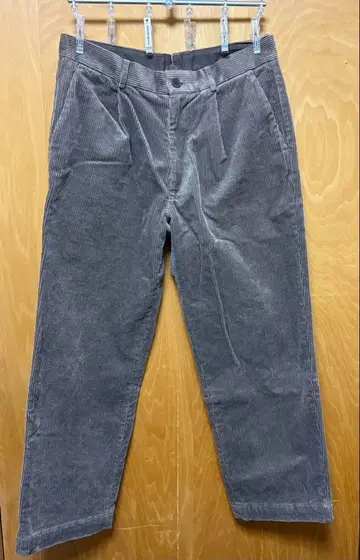 MORRIS & SONS 남성용 베이지 코듀로이 팬츠