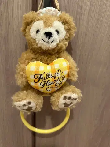 닷피 하트형 타월 걸이 디즈니