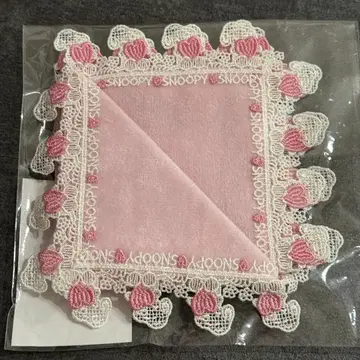 스누피 긴자와 레이스 손수건