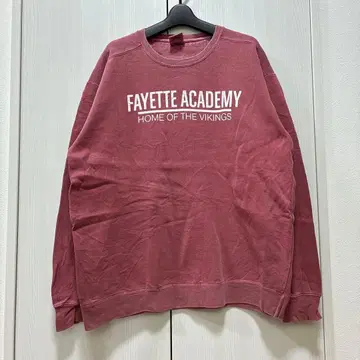 [ 즉시 배송 ] COMFORT COLORS 맨투맨 트레이닝복 레드 L