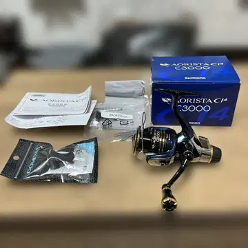 SHIMANO 아오리스 CI4 C3000 고메쿠스 핸들 노브 포함