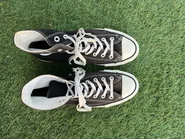 Converse 블랙 하이컷 스니커즈