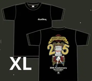 dustbox 25주년 한정판 T셔츠 XL 미개봉 새상품