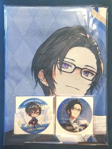 니지산지 사계절아키라 코코스 콜라보 빅 캔뱃지 노보리