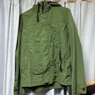 올리브 그린 마운틴 후드티 A.H.standard