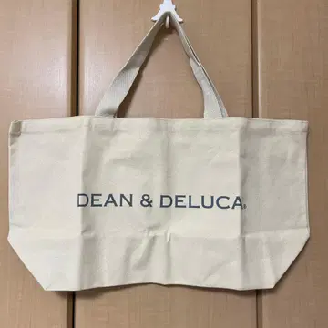 미사용 DEAN & DELUCA 빅 토트백 내추럴 아이보리