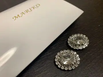 MARIKO 포멀 귀찌 반짝이는 스톤 [새상품급]