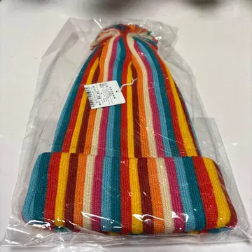 [ 미사용 새상품 ] 택 포함 마츠이 니트기켄 니트 모자