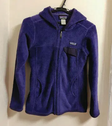 파타고니아 보라색 플리스 자켓