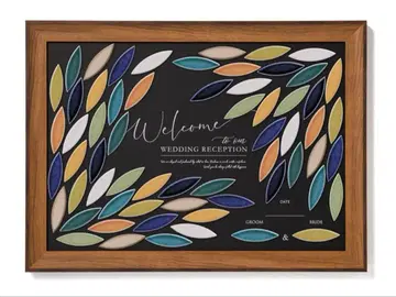 결혼 증명서 웨딩 보드 (리 스타일)