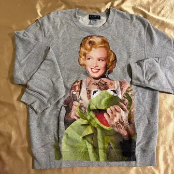 패러디 마릴린 먼로 커밋 맨투맨 트레이닝복 M 사이즈