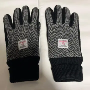 해리스 트위드 스마트폰 터치 가능 장갑