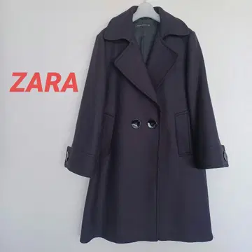 ZARA 피코트 네이비 S