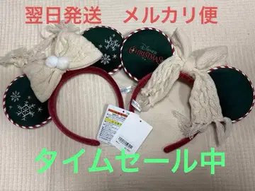 디즈니 리조트 크리스마스 머리띠 2025 새상품급 2개 세트