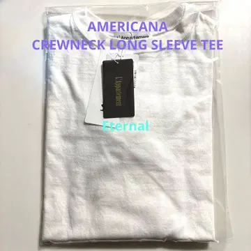 라빠르망 아메리카나 크루넥 롱 슬리브 티