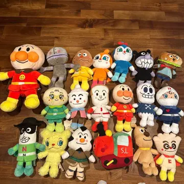 호빵맨 봉제 인형 19세트