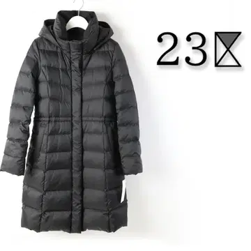 221 새상품 23구 시레타프타 롱 다운 코트 워셔블 블랙 36
