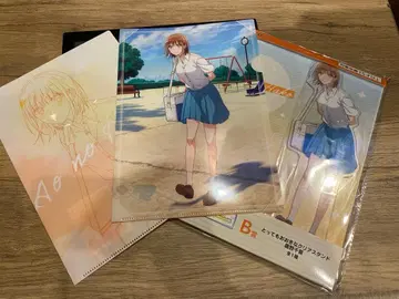 세트 상품 푸른상자 다이토 복권 카노 치카 클리어 스탠드&클리어 파일