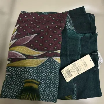 버건디 울 100% 스톨 120 206