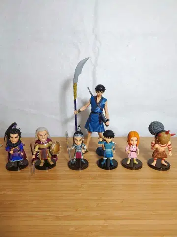 가격 인하! 킹덤 피규어 세트 8체 월드 컬렉션 DXF