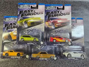 핫휠 패스트 & 퓨리어스 5대 세트