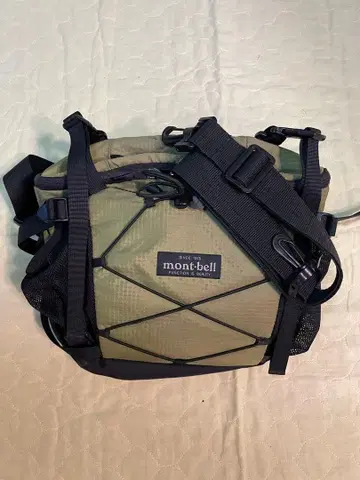 mont-bell 럼버 백 / 힙색 올리브 그린