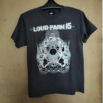 LOUD PARK 15 티셔츠 그레이 S