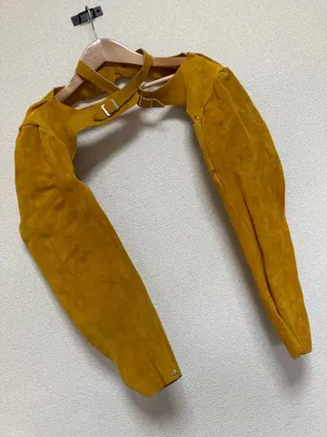 suede 용접 sleeve cover 머스타드