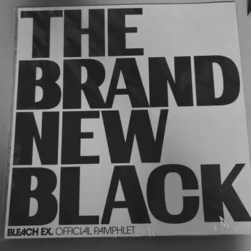 BLEACH EX. 공식 팜플렛 THE BRAND NEW BLACK
