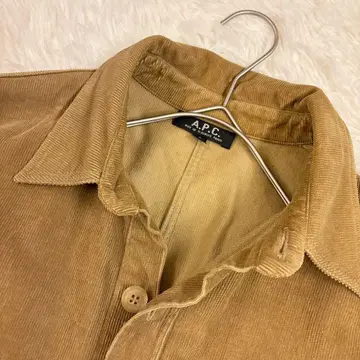 A.P.C. 베이지 코듀로이 자켓