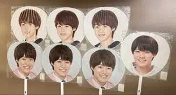 나니와단시 오하시 카즈야 집합 부채 8장 세트