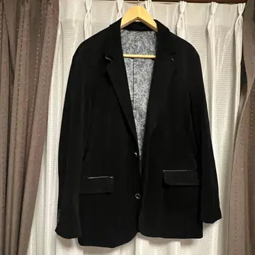 블랙 테일러드 자켓