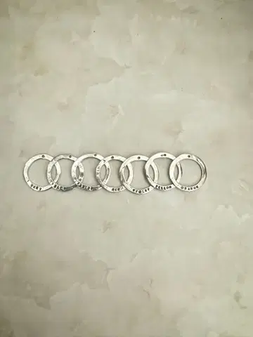 세르주 트라발 Serge Thoraval 무지개 반지