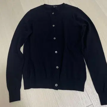 띠어리 theory 가디건 다크 네이비 울