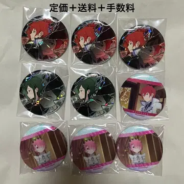 리제로 라인하르트 크루슈 라무 홀로 캔뱃지 라메 캔뱃지 세트