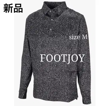 새상품 FOOTJOY 풋조이 남성용 골프웨어 상의 긴팔 M 블랙