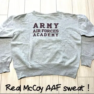 새상품급! 리얼 맥코이 AAF 짧은 기장 맨투맨