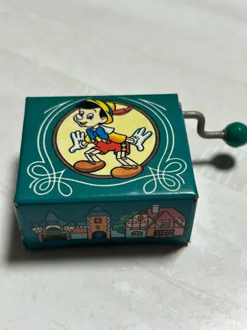 도쿄 디즈니랜드 피노키오 수동 오르골