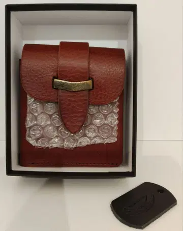 이케노하타 긴카텐 이탈리아 가죽 소가죽 가르송 3단 폴더형 지갑