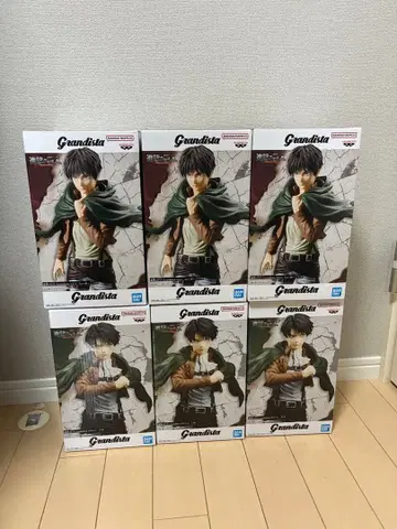 진격의 거인 피규어 Grandista 그란디스타 리바이 엘렌 6점