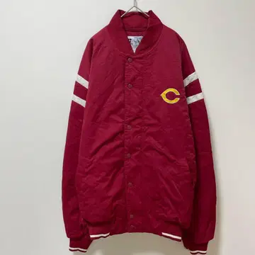 RUSSELL ATHLETIC 바시티 자켓 L 사이즈 빨간색