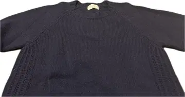 Soglia 엘르 엘보 패치 크루넥 니트 스웨터