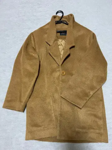 Kastane 테일러드 코트 아우터 카멜 컬러 새상품급 미사용에 가까움