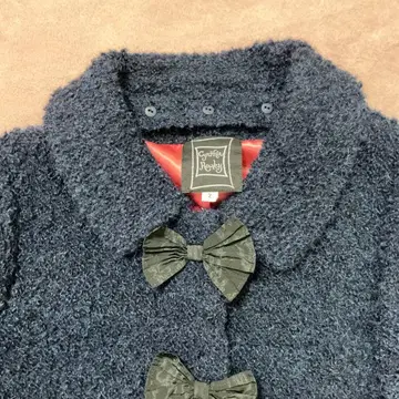 자켓 네이비 옷깃 탈부착 가능