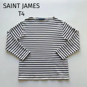세인트 제임스 웨쌍 보더 아이보리 네이비 T4
