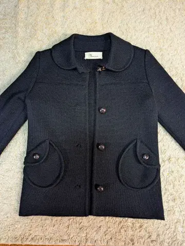 Manna 블랙 울 자켓