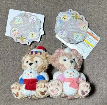 더피 셰리메이 조리 윈터 홀리데이 봉제 인형 스트랩