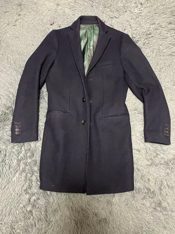 ABAHOUSE 아바하우스 네이비 체스터 코트 사이즈 2 M 사이즈