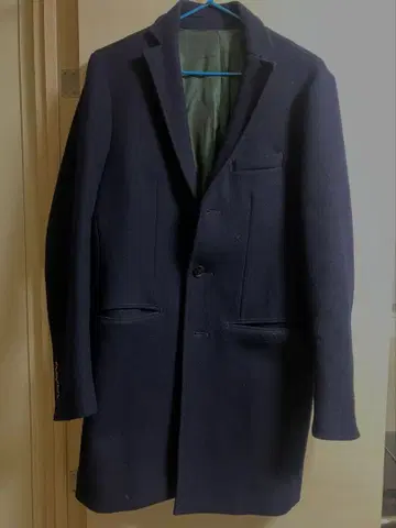 ABAHOUSE 아바하우스 네이비 체스터 코트 사이즈 2 M 사이즈