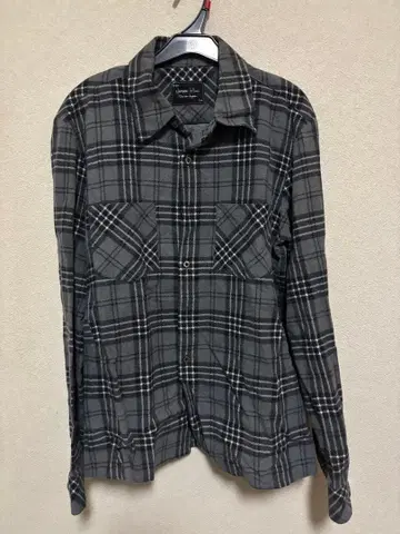 NUMBER (N)INE 넘버나인 기모 체크 셔츠 2 플란넬